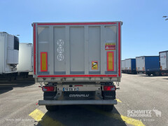 ANDERE Semitrailer Tipper Steel half pipe body 