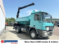 Mercedes Benz Actros 1832 K 4x2 mit Heckkran Hiab XS 099ES-2 