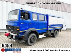 Iveco 120-23 AW 4x4 Doka, V8-Motor, Gerätewagen, 