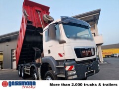 MAN TGS 41.480 8x8 BB, beheizte Stahlmulde ca. 19m³ 