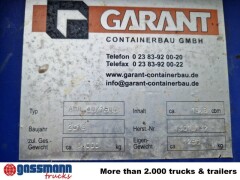 Andere Garant,City-Abrollcontainer AMR 40/1500, ca. 14 