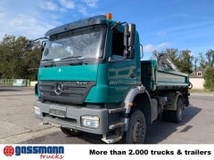 Mercedes Benz Axor 1833 AK 4x4, absattelbarer Heckkran Hiab 