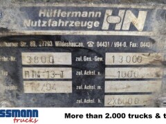 Hüffermann HTM 13-T Anhänger für Abetzcontainer 