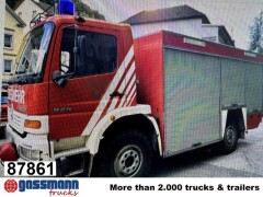 Mercedes Benz Atego 925 4x4, Seilwinde, Einzelbereifung, 