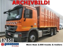 Mercedes Benz Actros 2641 L 6x4, Haller M21X2C, Zöller 