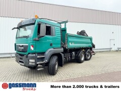 MAN TGS 26.480 6x4 BL Maurer, Lenkachse, Bordmatik, 