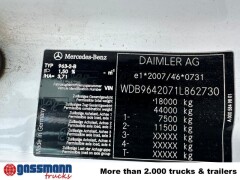 Mercedes Benz Arocs 1833 AK 4x4, Meiller 3-S-Kipper, Bordmatik 