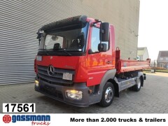 Mercedes Benz Atego 818 K 4x2, Meiller-Kipper, 2 x AHK 