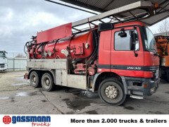 Mercedes Benz Actros 2635 6x4, Kutschke Saug- und Spülwagen 