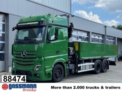 Mercedes Benz Actros 2548 L 6x2 mit Kran Hiab X-HiDuo 228 