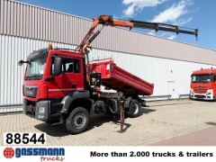 MAN TGS 18.400 4x4 BB, Navi, Kran Atlas 120.2E-A3L, 