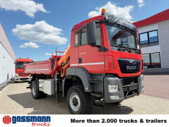 MAN TGS 18.400 4x4 BB, Navi, Kran Atlas 120.2E-A3L, 