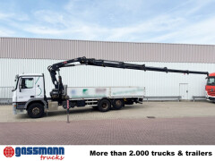 Mercedes Benz Actros 2532 L 6x2, Liftachse, Kran Hiab 244EP-5 