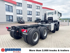 MAN TGS 35.480 8x8 BB CH, Meiller Stahlmulde 18m³ 