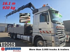 Mercedes Benz Actros 2546 L 6x2, Hiab Kran  244 E - 6 Hiduo, 