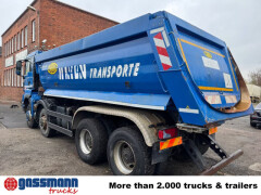 MAN TGS 41.460 8x8 BB, Meiller Stahlmulde ca. 20m³ 