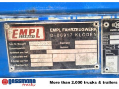 Andere Empl TL 6,4 Spezial-Tiefladeanhänger, 
