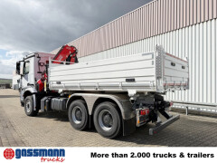 Mercedes Benz Arocs 3348 K 6x4, Kran Fassi F255A.2.24, 