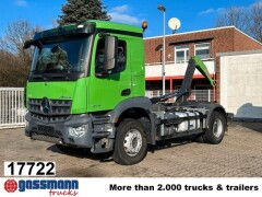 Mercedes Benz Arocs 1835 K 4x2, Hiab Abrollanlage XR10S4150 