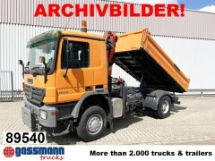 Mercedes Benz Actros 1832 AK 4x4, Winterdienstaustattung, Kran 