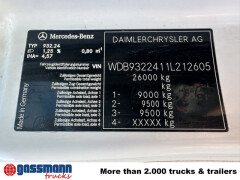 Mercedes Benz Actros 2646 LK 6x4, WSK 
