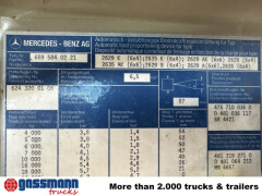 Mercedes Benz SK 2635K 6x4, V8, Dautel-Kipper, Wechselsystem 