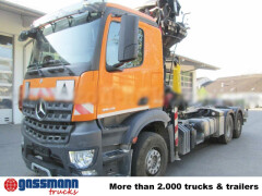 Mercedes Benz Arocs 2643 L 6x2, Kran, Lenk-/Liftachse, 