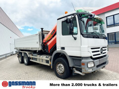 Mercedes Benz Actros 2644 LK 6x4, Dautel Wechselsystem, Kran 