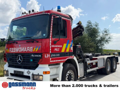 Mercedes Benz Actros 2635 6x4, Kran Hiab XS 122B-3 Duo, 