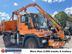 Unimog U 300 4x4, Kommunalhydraulik, Zapfwelle 