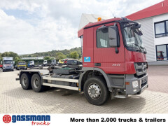 Mercedes Benz Actros 2641 K 6x4, Hiab Knickarm 