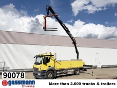 Mercedes Benz Antos 1832 L 4x2, Heckkran Hiab 111BS-3 HiDuo, 
