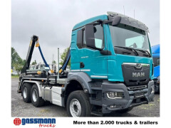 MAN TGS 26.520 6x4 BL, Hyva Tele-Absetzanlage TS 